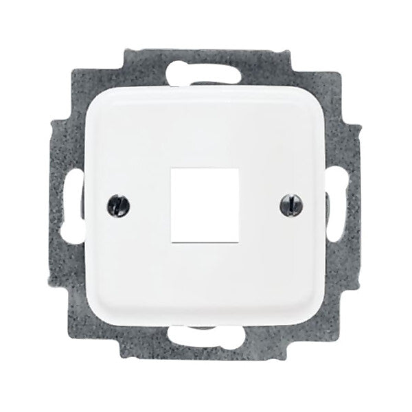 Busch-Jaeger Zentralscheibe aws für 1 Modular Jack 2561-214